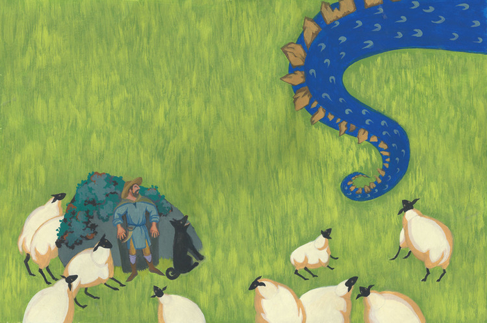 "Дракон-лежебока" К. Грэм