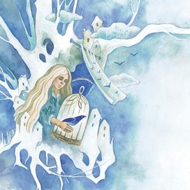 "Синяя птица" Метерлинка / Пробуждение