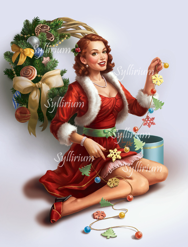 Christmas Pinup