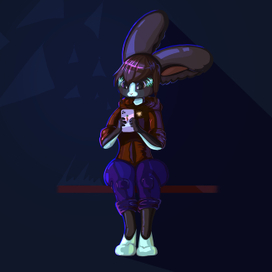 Кролик "в сети"