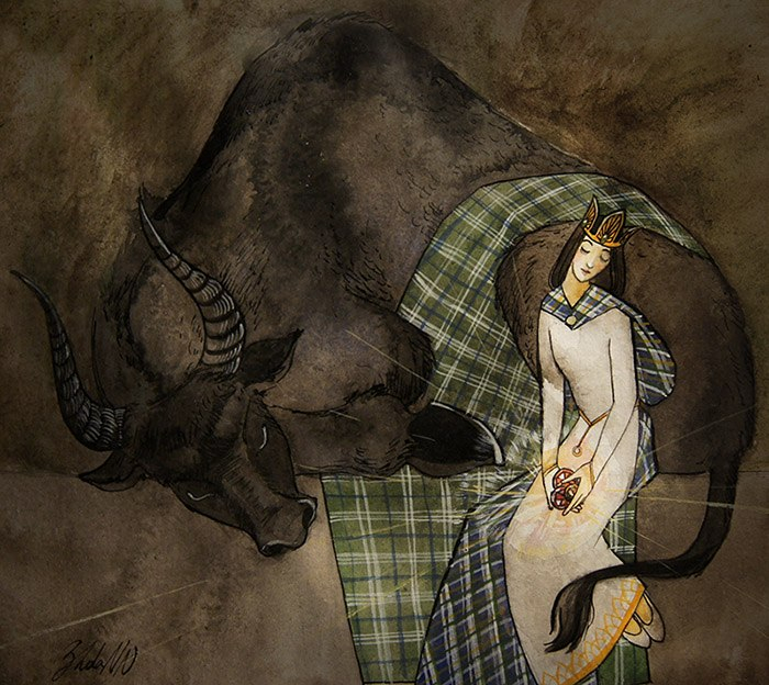 Черный бык норроуэйский