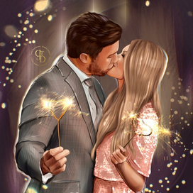 Парный цифровой портрет