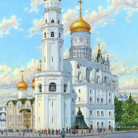 Иллюстрация к книге " Звон небесный радужный"