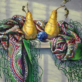 Зелёный платок