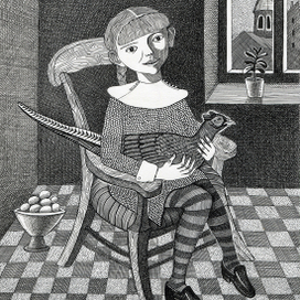 Девочка с фазаном