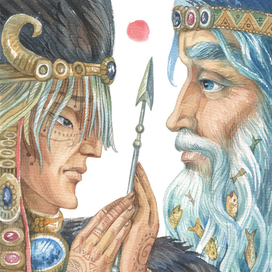 Шаман-камень и Байкал