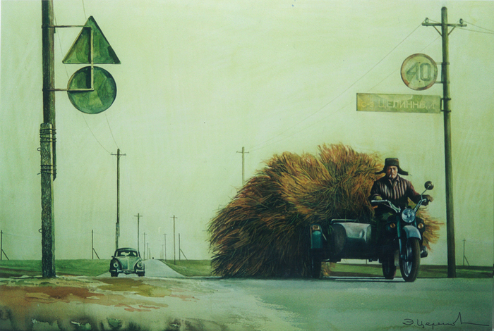 свежее сено