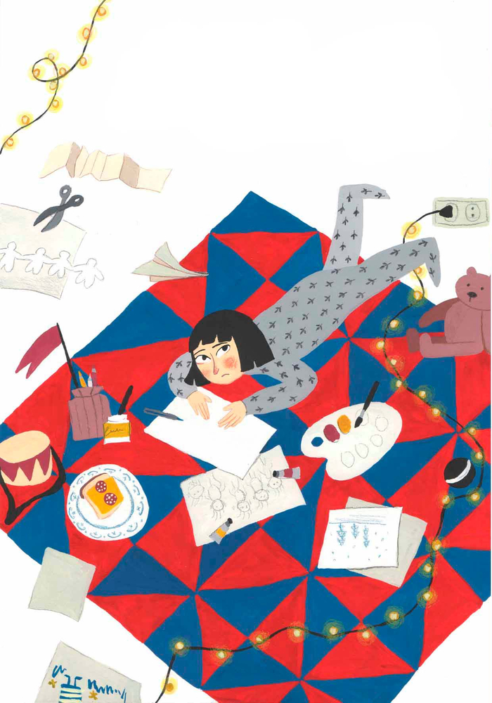 Иллюстрация для книги "Эстер и Эва"