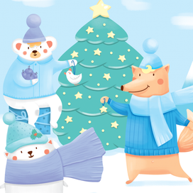 Наряжаем ёлочку