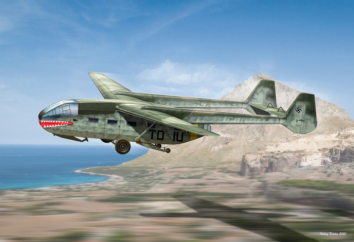 Gotha Go 242A ( box art for ICM )