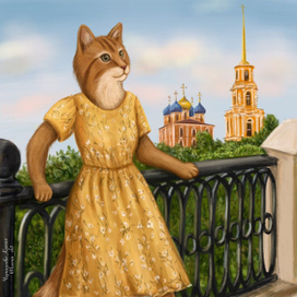 Кошка в Рязани