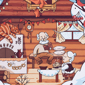 Новый год в деревне