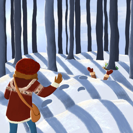 За подснежниками 