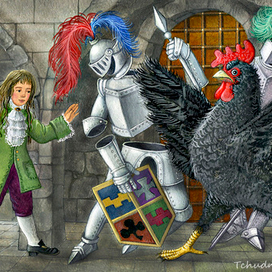 А. Погорельский, "Чёрная курица, или Подземные жители". для изд. Махаон.