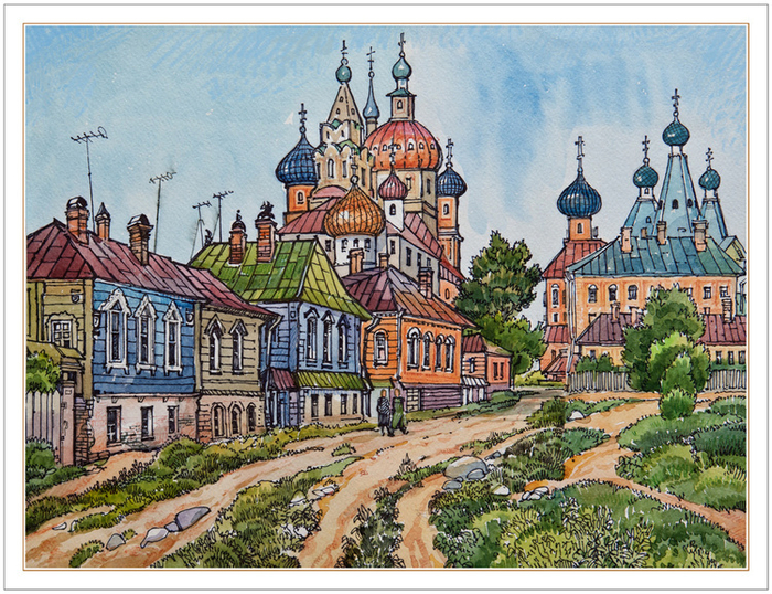 путевые зарисовки /лист 2/