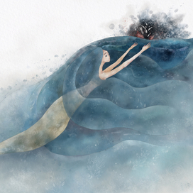 Иллютрации к сказке Русалочка