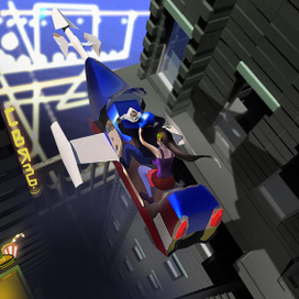 Полет среди небоскребов