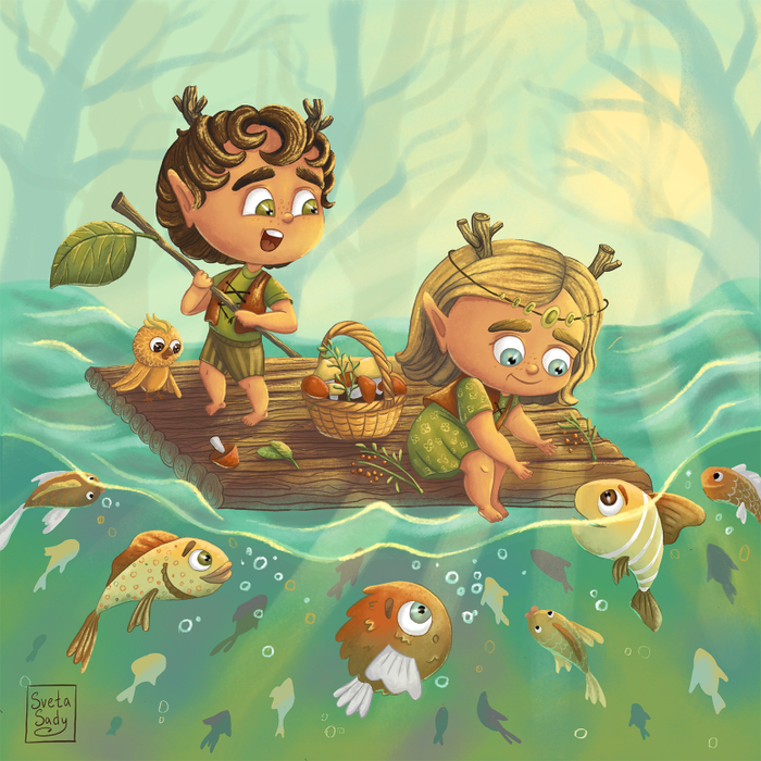 Приключения эльфят