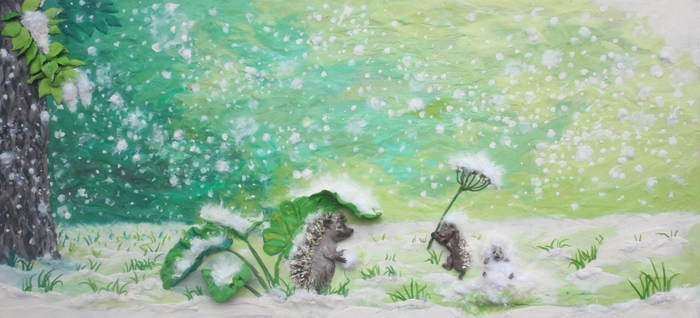 Тополиный пухопад