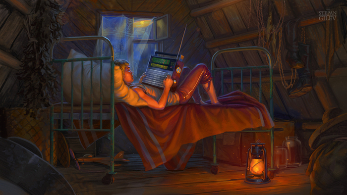 Старый чердак