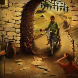 В наш город въехал странный хиппи))