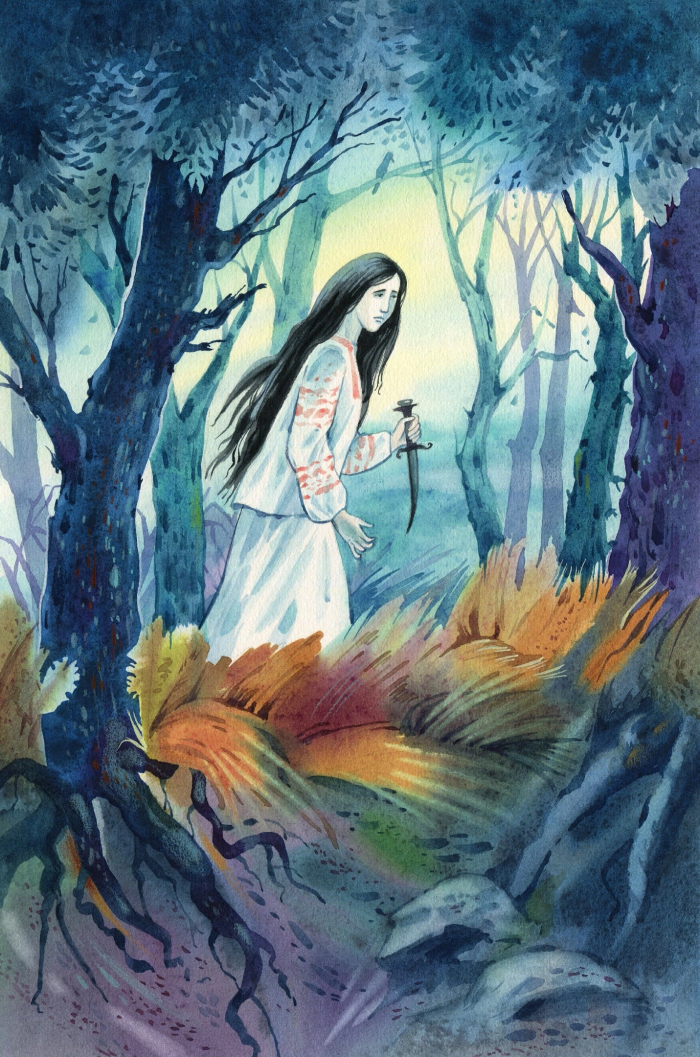 к повести Н.Гоголя "Страшная месть", издательство ЭКСМО 