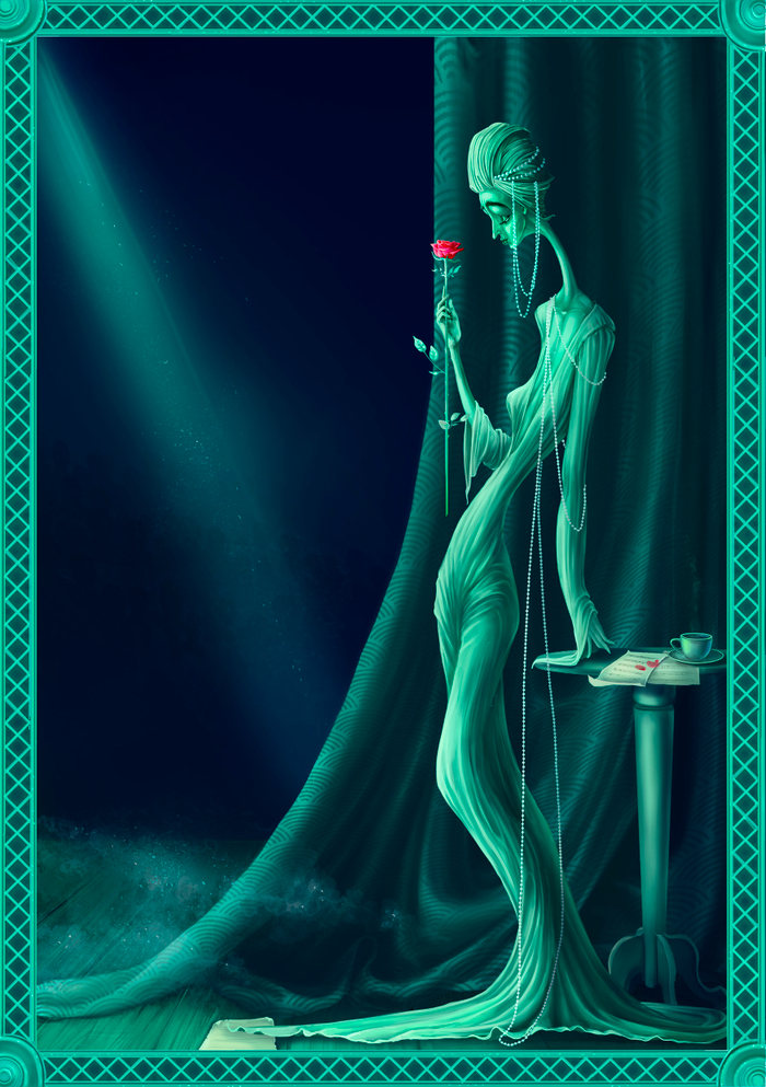 Иллюстрация к сборнику стихов