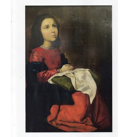 копия с картины Франсиско де СУРБАРАН. Отрочество Богоматери. 