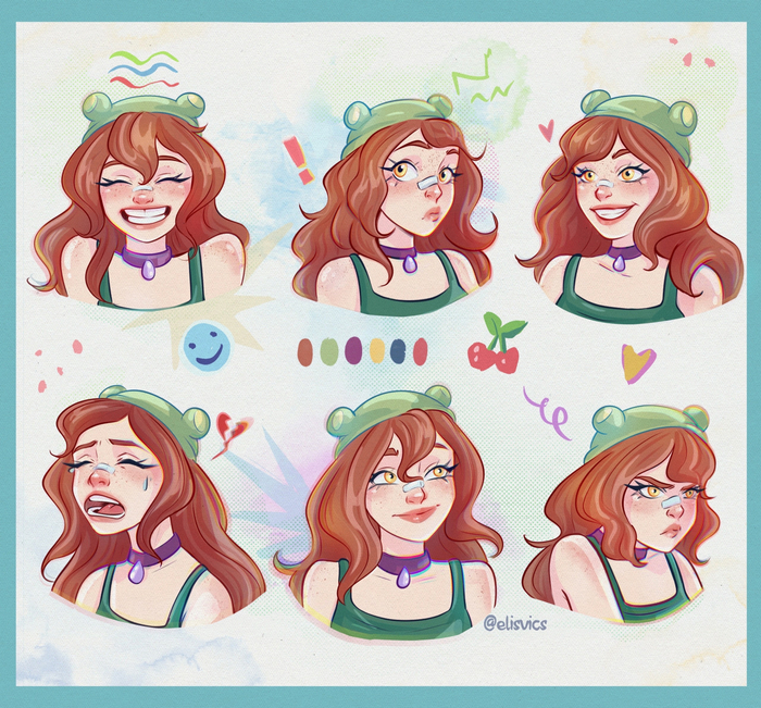 Разработка эмоций персонажа