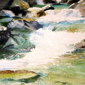 Горный поток.Алтай.