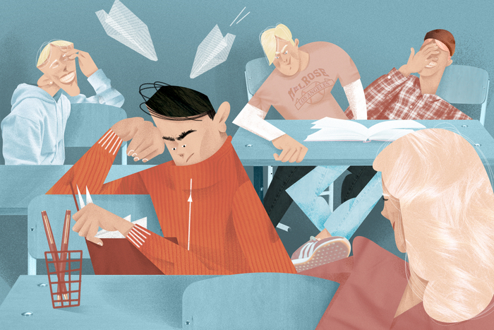 Иллюстрация к тексту про буллинг в школе