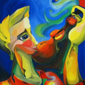 Скрипач и Муза