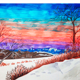 Зимний пейзаж