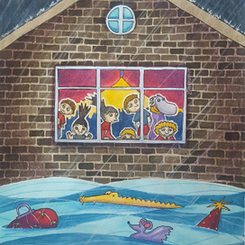 К сказке Туве Янссон "Хемуль, который любил тишину."