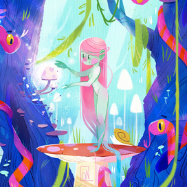 Сюжет в волшебном лесу