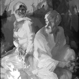 Из серии "Иллю. к рассказам М. Горького"