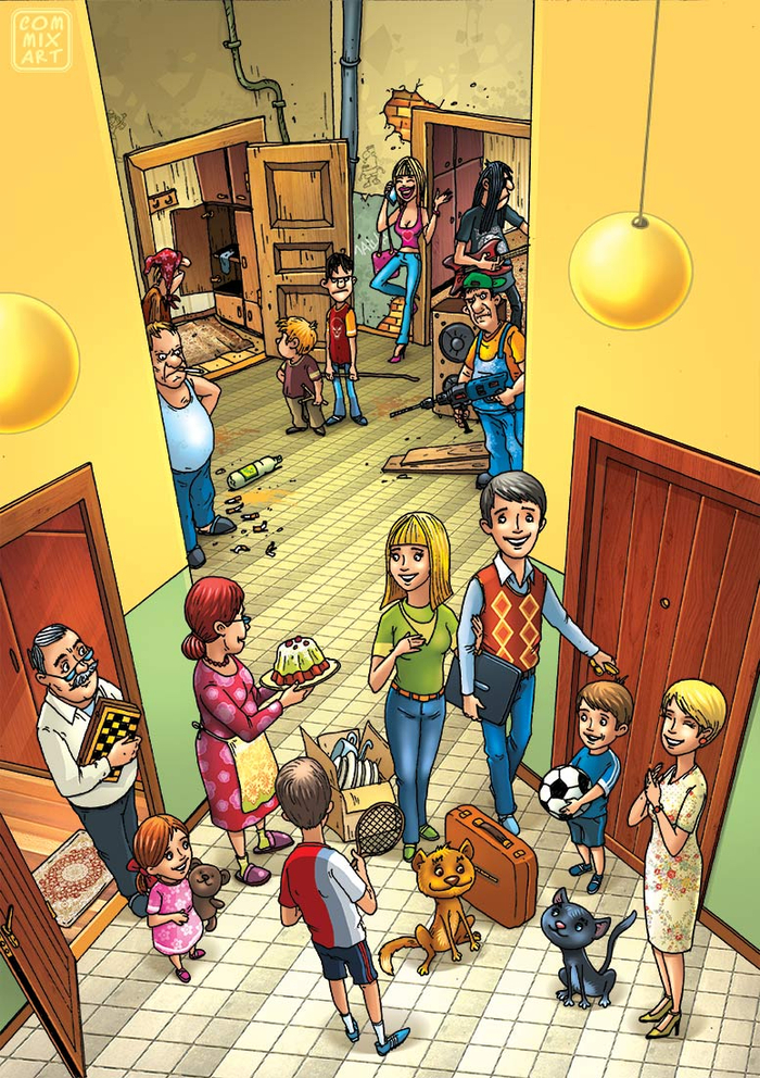 Рекламная иллюстрация