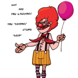 Ransome the *beeping* Clown