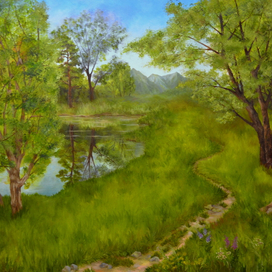 Лесная тишина