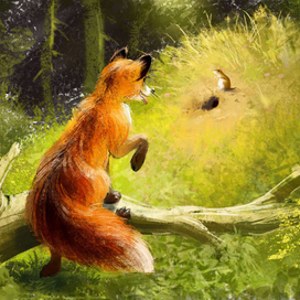 Лисичка и мышонок