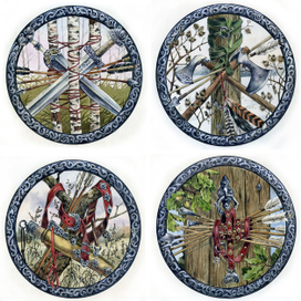 Заставки для книги "Древняя Русь"