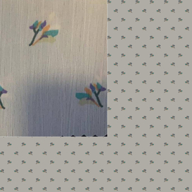 принт Акварельные цветы