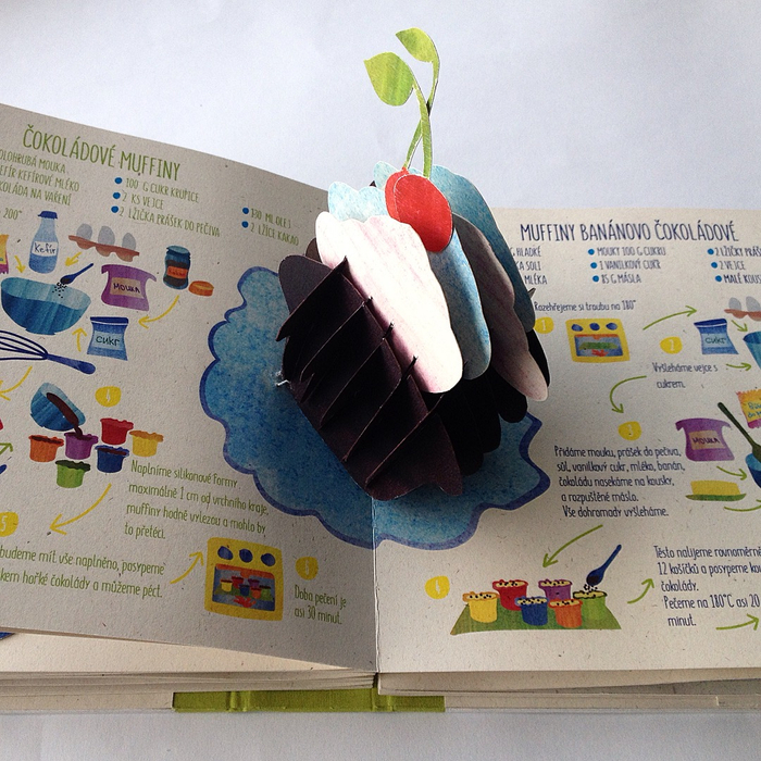 книга рецептов для детей с объемными иллюстрациями