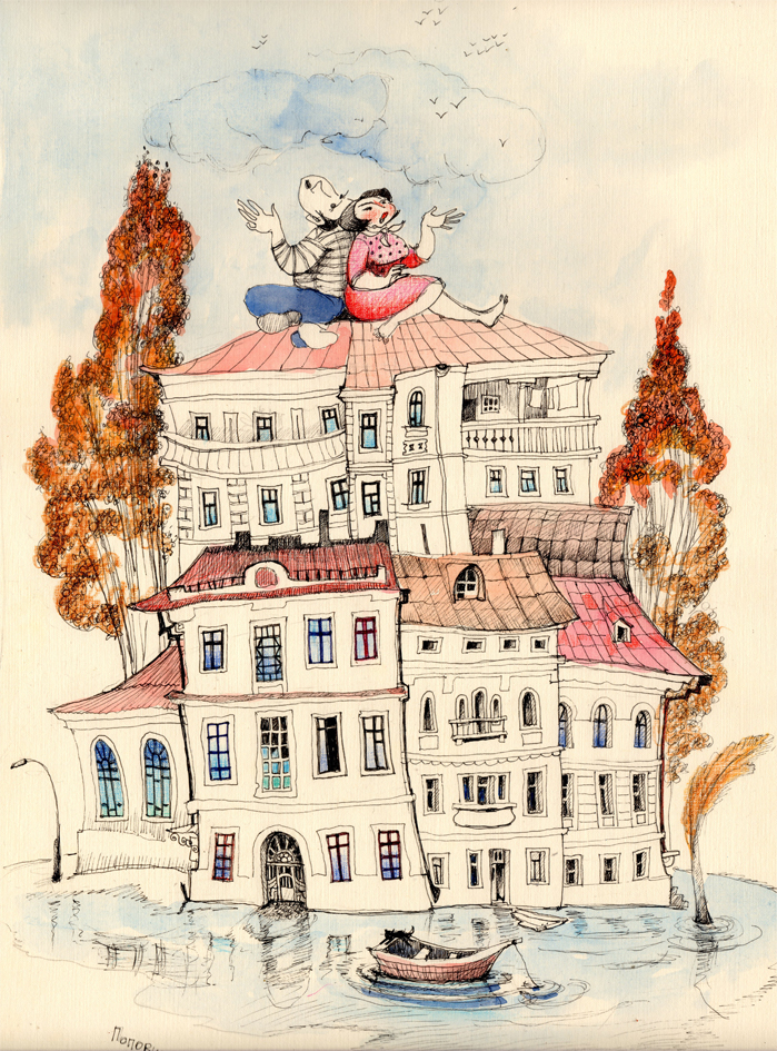 На приколе.