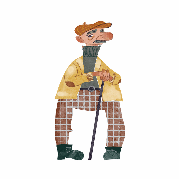 Персонаж дедушка