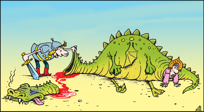 Даже если вас съели, выход есть !