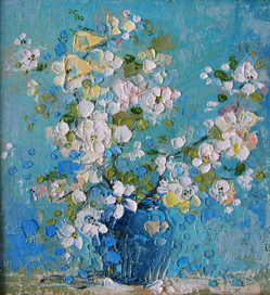 цветущая яблоня