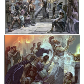 комикс ТЕНЬ ОДИНОКОГО БОГА