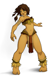 Индейская девушка