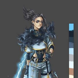 Концепт-арт персонажа